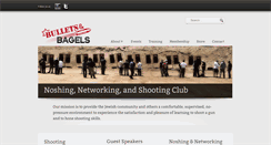 Desktop Screenshot of bulletsandbagels.com